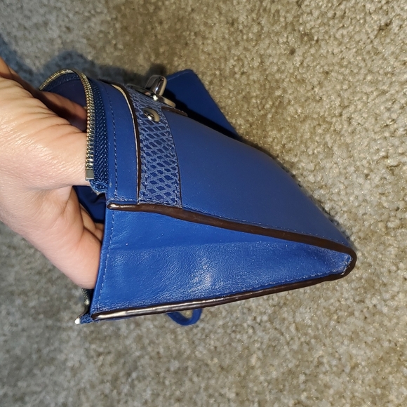 Matching Blue Coach handbag & wallet - Picture 12 of 12